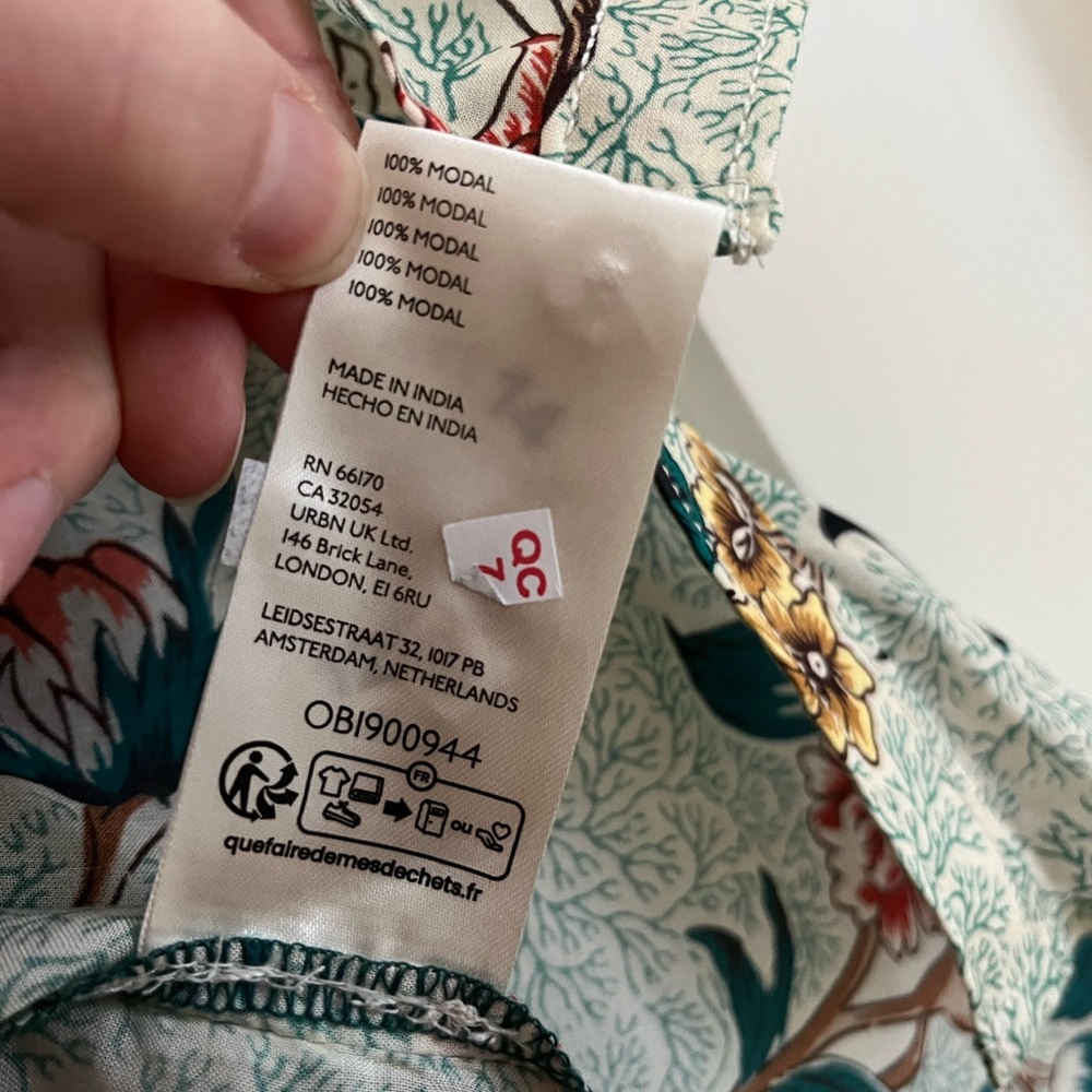 Pilcro Anthropologie Floral Print Blouse, Sz S - Picture 5 of 8